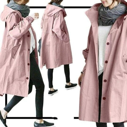 Serena | Elegant, vandafvisende trenchcoat